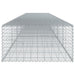 Coș gabion cu capac, 600x100x50 cm, fier galvanizat - WALTI WALTI