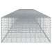 Coș gabion cu capac, 700x100x50 cm, fier galvanizat - WALTI WALTI