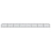 Coș gabion cu capac, 800x100x50 cm, fier galvanizat - WALTI WALTI