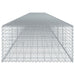 Coș gabion cu capac, 1000x100x50 cm, fier galvanizat - WALTI WALTI