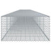 Coș gabion cu capac, 1200x100x50 cm, fier galvanizat - WALTI WALTI