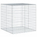 Coș gabion cu capac, 100x100x100 cm, fier galvanizat - WALTI WALTI