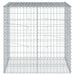 Coș gabion cu capac, 100x100x100 cm, fier galvanizat - WALTI WALTI