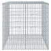 Coș gabion cu capac, 150x100x100 cm, fier galvanizat - WALTI WALTI