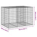 Coș gabion cu capac, 150x100x100 cm, fier galvanizat - WALTI WALTI