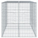 Coș gabion cu capac, 200x100x100 cm, fier galvanizat - WALTI WALTI