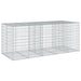 Coș gabion cu capac, 250x100x100 cm, fier galvanizat - WALTI WALTI