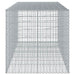 Coș gabion cu capac, 250x100x100 cm, fier galvanizat - WALTI WALTI