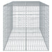 Coș gabion cu capac, 300x100x100 cm, fier galvanizat - WALTI WALTI