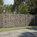 Coș gabion cu capac, 300x100x100 cm, fier galvanizat - WALTI WALTI
