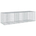 Coș gabion cu capac, 350x100x100 cm, fier galvanizat - WALTI WALTI