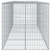 Coș gabion cu capac, 400x100x100 cm, fier galvanizat - WALTI WALTI