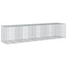 Coș gabion cu capac, 450x100x100 cm, fier galvanizat - WALTI WALTI