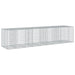 Coș gabion cu capac, 450x100x100 cm, fier galvanizat - WALTI WALTI
