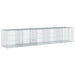 Coș gabion cu capac, 500x100x100 cm, fier galvanizat - WALTI WALTI