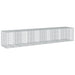 Coș gabion cu capac, 550x100x100 cm, fier galvanizat - WALTI WALTI