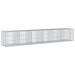Coș gabion cu capac, 600x100x100 cm, fier galvanizat - WALTI WALTI