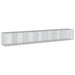 Coș gabion cu capac, 700x100x100 cm, fier galvanizat - WALTI WALTI