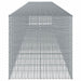 Coș gabion cu capac, 850x100x100 cm, fier galvanizat - WALTI WALTI