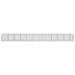 Coș gabion cu capac, 1150x100x100 cm, fier galvanizat - WALTI WALTI