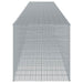 Coș gabion cu capac, 1150x100x100 cm, fier galvanizat - WALTI WALTI
