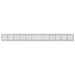 Coș gabion cu capac, 1200x100x100 cm, fier galvanizat - WALTI WALTI