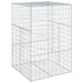Coș gabion cu capac, 100x100x150 cm, fier galvanizat - WALTI WALTI