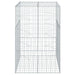 Coș gabion cu capac, 100x100x150 cm, fier galvanizat - WALTI WALTI