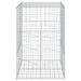 Coș gabion cu capac, 100x100x150 cm, fier galvanizat - WALTI WALTI