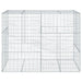 Coș gabion cu capac, 200x100x150 cm, fier galvanizat - WALTI WALTI