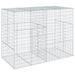 Coș gabion cu capac, 200x100x150 cm, fier galvanizat - WALTI WALTI