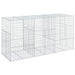 Coș gabion cu capac, 300x100x150 cm, fier galvanizat - WALTI WALTI