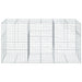 Coș gabion cu capac, 300x100x150 cm, fier galvanizat - WALTI WALTI