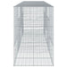 Coș gabion cu capac, 400x100x150 cm, fier galvanizat - WALTI WALTI