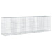 Coș gabion cu capac, 500x100x150 cm, fier galvanizat - WALTI WALTI