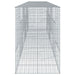 Coș gabion cu capac, 600x100x150 cm, fier galvanizat - WALTI WALTI