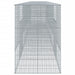 Coș gabion cu capac, 900x100x150 cm, fier galvanizat - WALTI WALTI