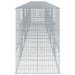 Coș gabion cu capac, 1000x100x150 cm, fier galvanizat - WALTI WALTI