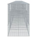 Coș gabion cu capac, 1200x100x150 cm, fier galvanizat - WALTI WALTI