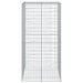 Coș gabion cu capac, 100x100x200 cm, fier galvanizat - WALTI WALTI