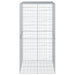 Coș gabion cu capac, 100x100x200 cm, fier galvanizat - WALTI WALTI