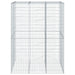 Coș gabion cu capac, 150x100x200 cm, fier galvanizat - WALTI WALTI