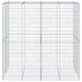 Coș gabion cu capac, 200x100x200 cm, fier galvanizat - WALTI WALTI