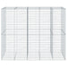 Coș gabion cu capac, 250x100x200 cm, fier galvanizat - WALTI WALTI
