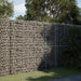 Coș gabion cu capac, 250x100x200 cm, fier galvanizat - WALTI WALTI