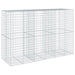 Coș gabion cu capac, 300x100x200 cm, fier galvanizat - WALTI WALTI