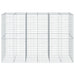 Coș gabion cu capac, 300x100x200 cm, fier galvanizat - WALTI WALTI