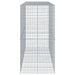 Coș gabion cu capac, 300x100x200 cm, fier galvanizat - WALTI WALTI