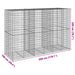 Coș gabion cu capac, 300x100x200 cm, fier galvanizat - WALTI WALTI