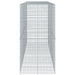Coș gabion cu capac, 400x100x200 cm, fier galvanizat - WALTI WALTI